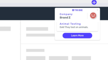 Know If A product on Amazon is Tested on Animals with this Extension