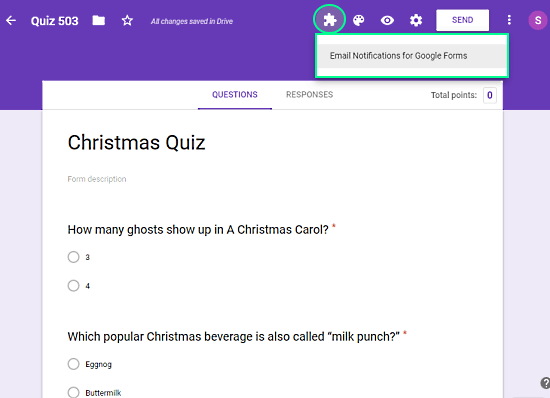 send google forms responses to multiple people