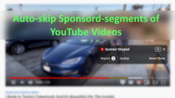 Auto-skip Sponsored Segments of YouTube Videos with This Free Extension