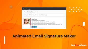Animated Email Signature Maker