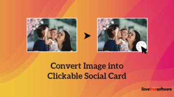Convert Image into Clickable Social Card