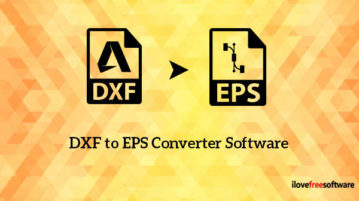 DXF to EPS Converter Software