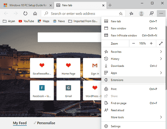 How to Install Google Chrome Extensions in Microsoft Edge Chromium 1