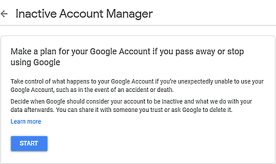 How to Schedule Your Google Account for Auto Delete When Not Used 2