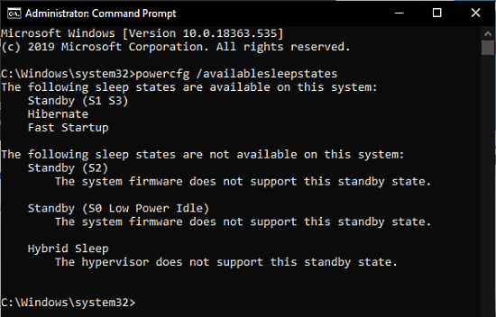 modern standby compatibility check