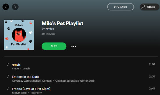 Spotify for Pets to Create Playlist for Your Pet for Free