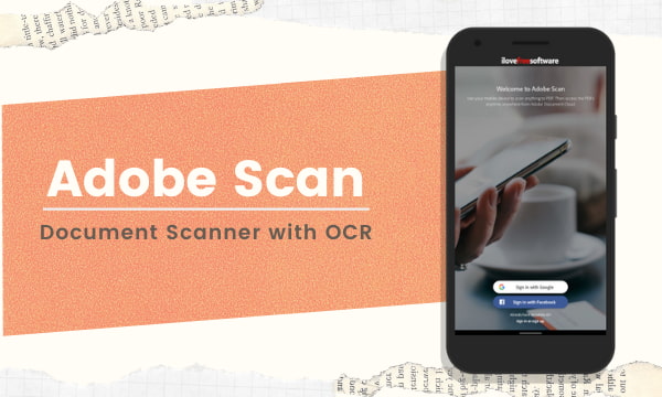 Scan Documents with OCR using Adobe Scan for Android
