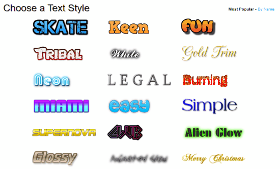 create text logo online
