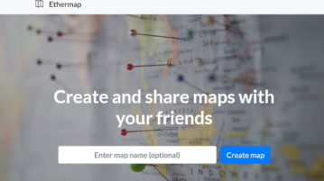 Create Collaborative Maps Online, Share Read-Only with Password: Ethermap