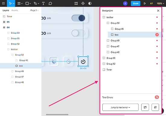 free design linting plugin for figma