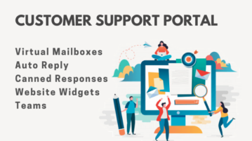 Free Online Customer Support Portal with Auto Reply, Virtual Mailboxes