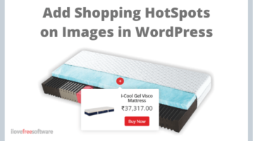 Free Vistag Alternative to Add Shopping HotSpots on Images in WordPress