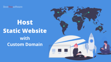 Build and Host Static Website with Custom Domain for Free