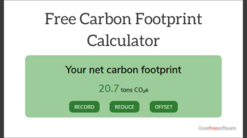 Free Carbon Footprint Calculator to Track Your Annual Carbon Footprint