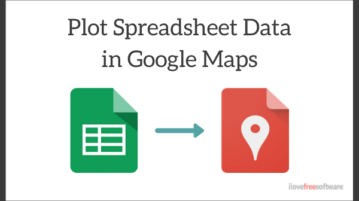 How to plot Spreadsheet Data in Google Maps?