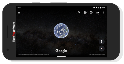 Explore the Stars using Google Earth mobile