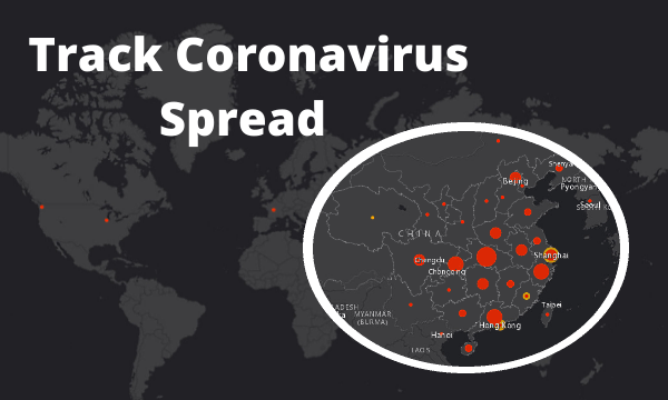 Interactive Map to Track Coronavirus Spread in Real-Time