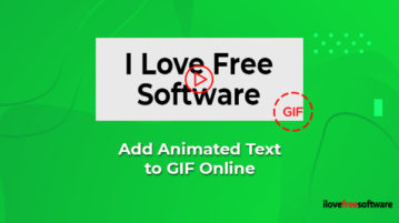 Add Animated Text to GIF Online