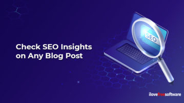 Check SEO Insights on Any Blog Post