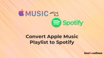 Convert Apple Music Playlist to Spotify