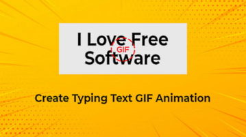 Free Online GIF Generator to Create Typing Text GIF Animation 1