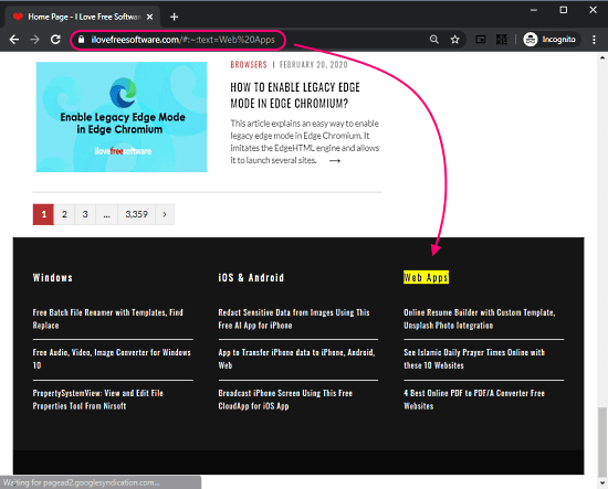 Use Chrome’s Deep-Linking Feature to Bookmark Scroll Position on Webpages