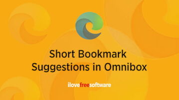 How to Enable Short Bookmark Suggestions in Omnibox of Edge Chromium