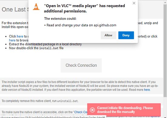 How to Send Any Online Video to VLC in Microsoft Edge Chromium 4