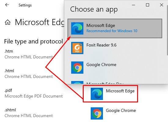 How to Use Edge Chromium as Default PDF Viewer on Windows 10 3
