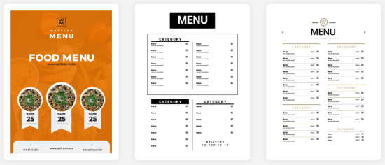 Online Menu Maker to Create Menu Card For Cafe and Restaurants
