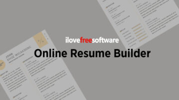 Online Resume Builder