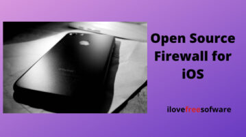 Open Source Firewall for iOS