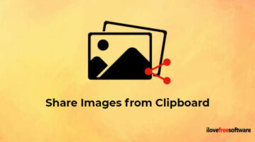 Share Images from Clipboard
