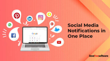 Social Media Notifications in One Place