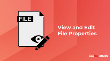 View and Edit File Properties