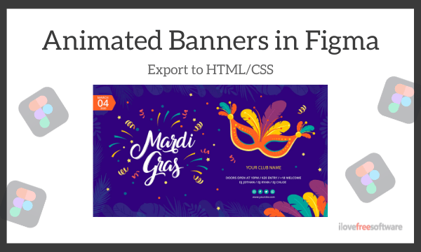 How to Create Animated Banners in Figma, Export to HTML