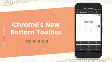 How to Get a Bottom Toolbar in Chrome on Android?