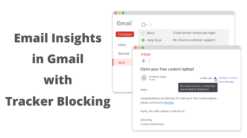 Get Read Receipt in Gmail with Real-Time Notifications, Tracker Blocking