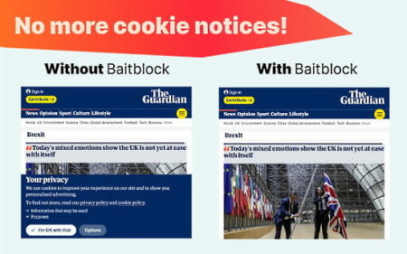block 1st party cookies on websites