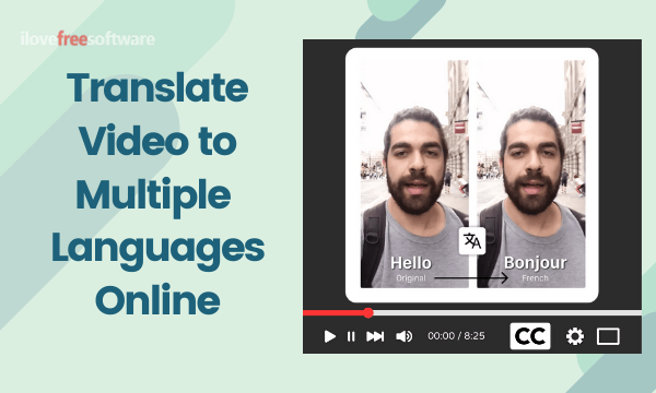 Automatically Translate Videos to Multiple Languages Online, Embed Captions