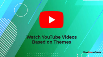 Watch YouTube Videos Based on Themes