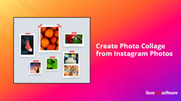 Create Photo Collage from Instagram Photos