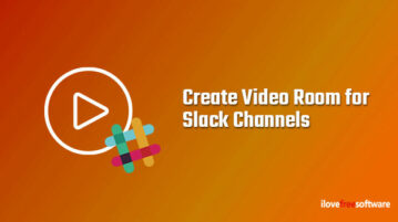 Create Video Room for Slack Channels