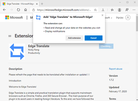 How to Translate Any Website in Microsoft Edge Chromium 2