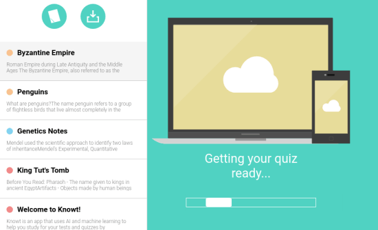 How to Turn Any Document Webpage Into Practice Quiz