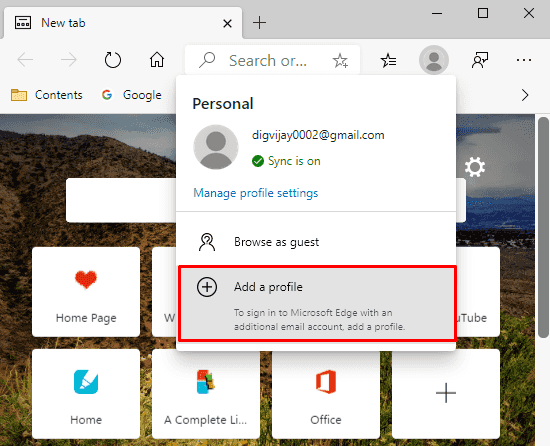 How to Use Multiple User Profiles in Microsoft Edge Chromium 1