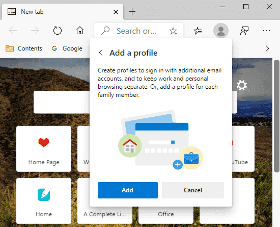 How to Use Multiple User Profiles in Microsoft Edge Chromium 2