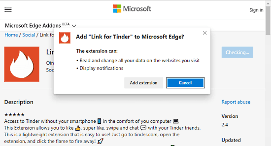 How to Use Tinder on PC in Microsoft Edge Chromium 2
