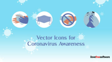 Vector Icons for Coronavirus Awareness