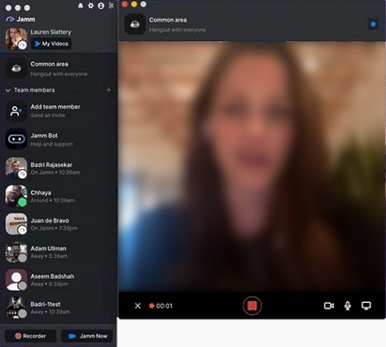 free light weight voice and video collaboration app for remote teams